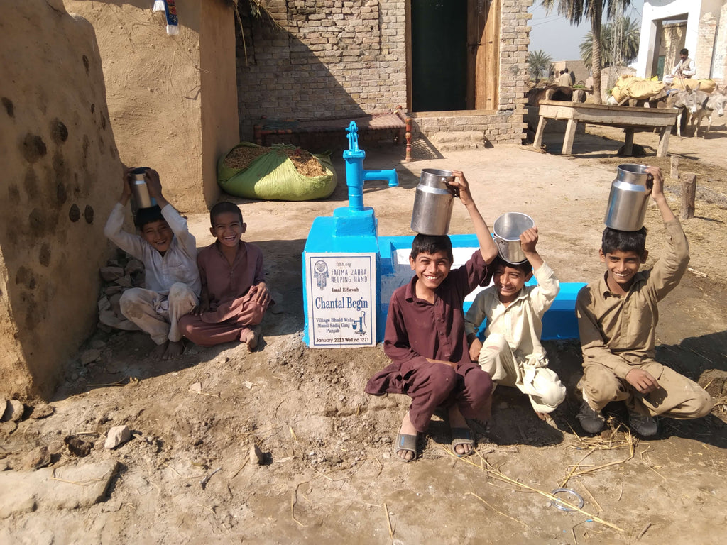 Punjab, Pakistan – Chantal Begin – FZHH Water Well# 1271