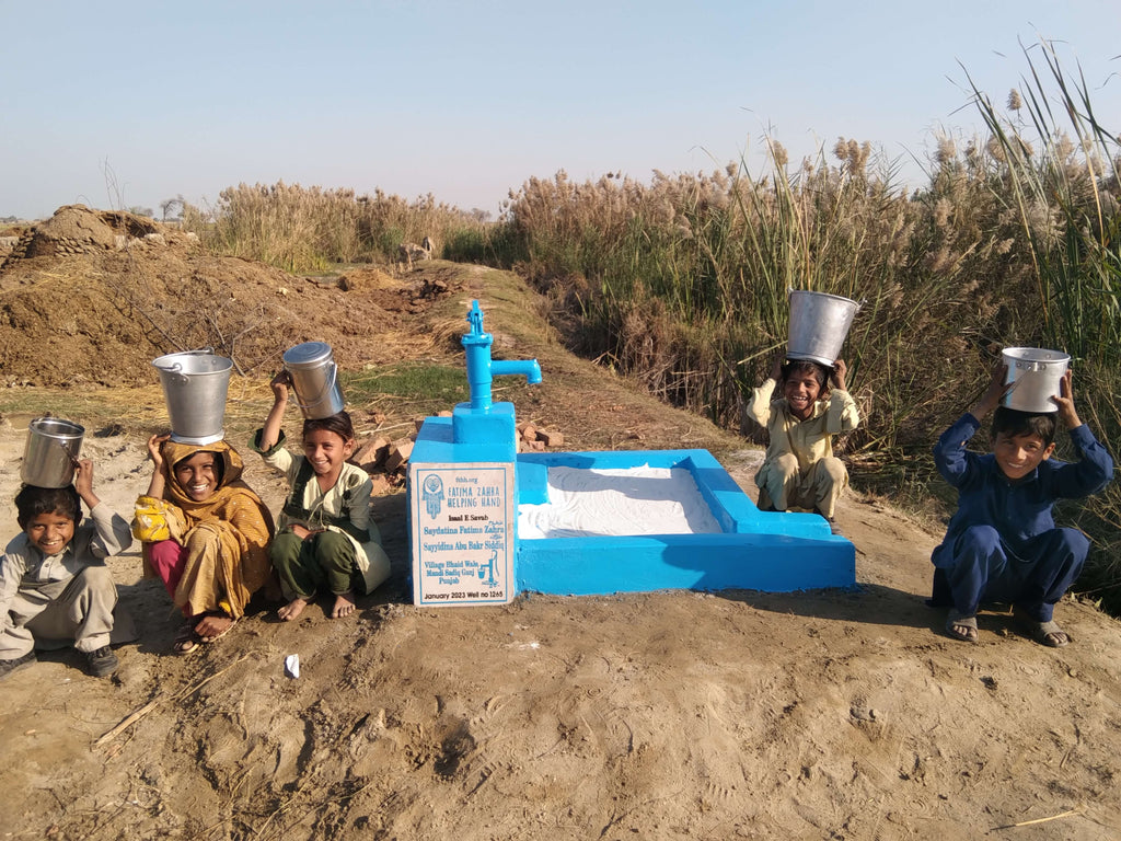 Punjab, Pakistan – Saydatina Fatima Zahra عليه السلام Sayyidina Abu Bakr Siddiq  رضي الله عنه – FZHH Water Well# 1265