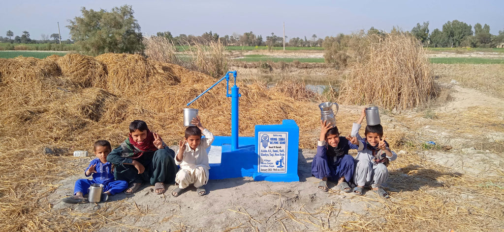 Punjab, Pakistan – Aisha Ali, Sami, Safi, Khashya, Taqi, Nura Hoda – FZHH Water Well# 1313