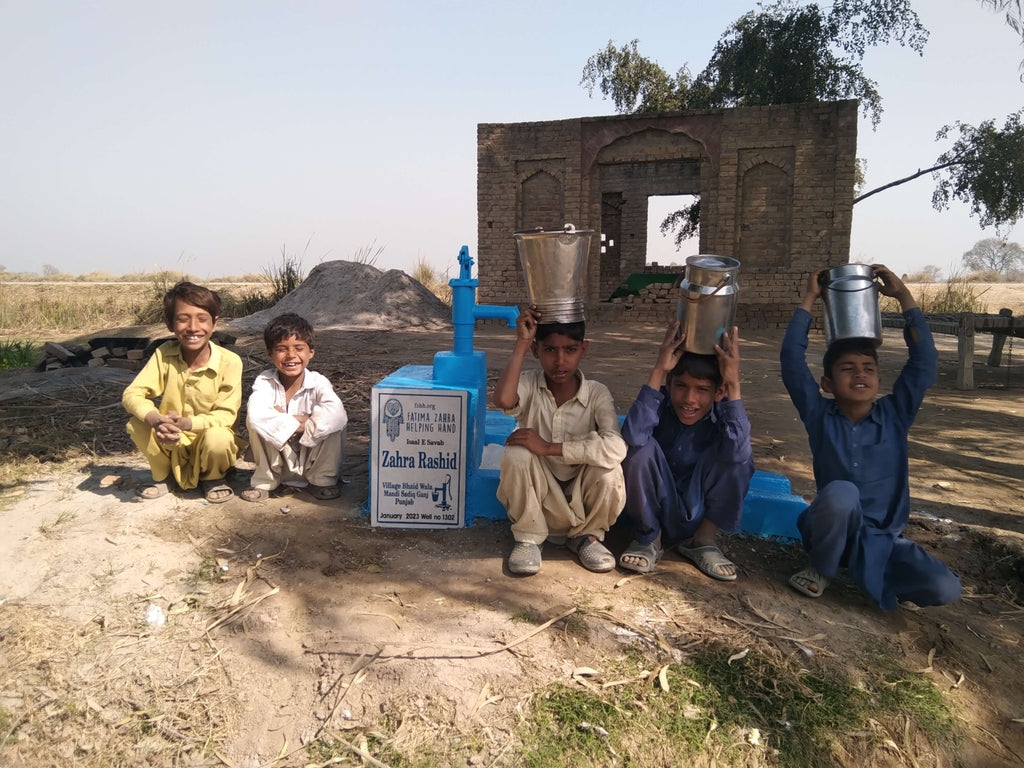 Punjab, Pakistan – Zahra Rashid – FZHH Water Well# 1302