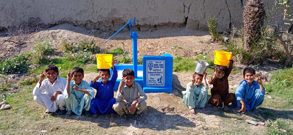 Punjab, Pakistan – Rahamtulla Shaik & Ummae Salma – FZHH Water Well# 1308