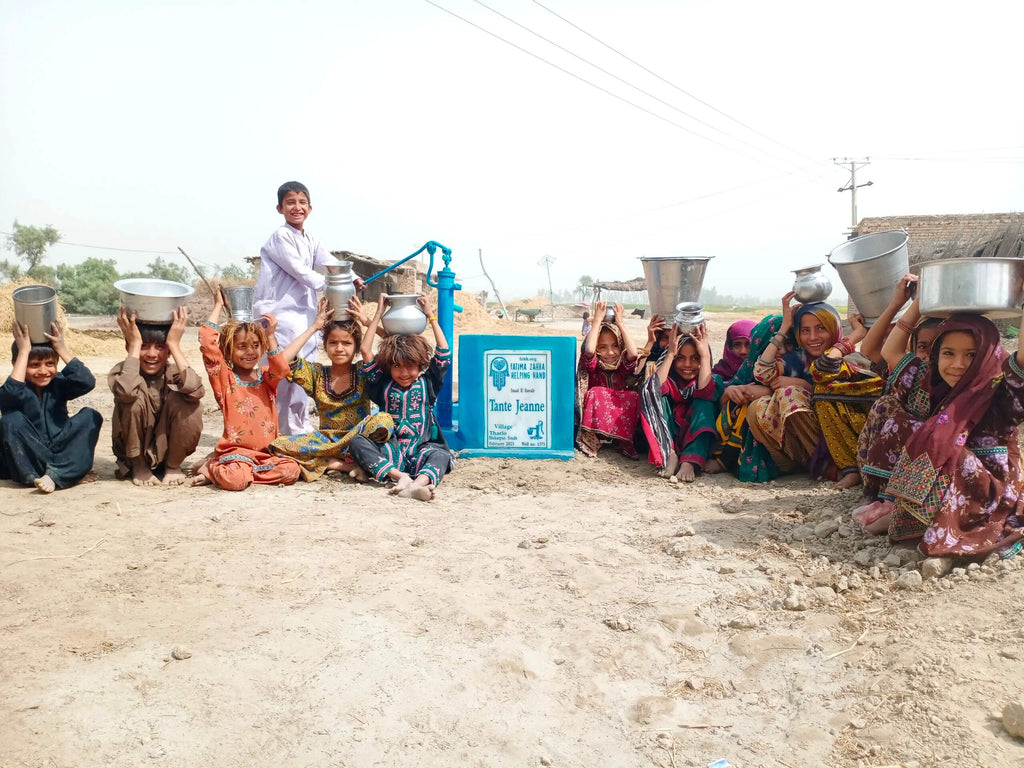 Sindh, Pakistan – Tante Jeanne – FZHH Water Well# 1375