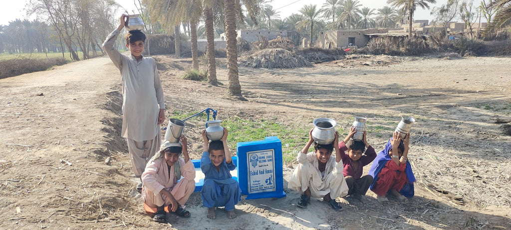 Sindh, Pakistan – Fahid and Amna – FZHH Water Well# 1315