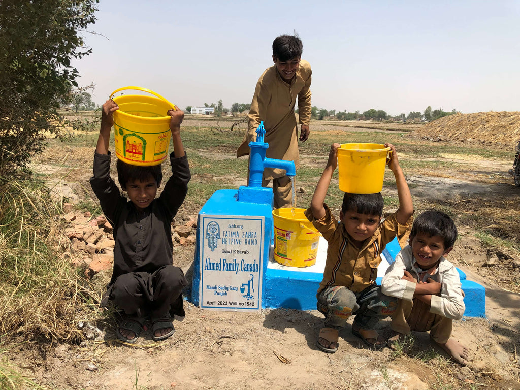 Punjab, Pakistan – Ahmed Family, Canada – FZHH Water Well# 1542