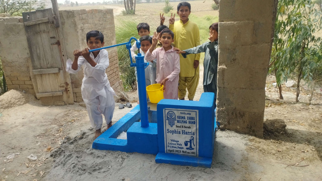 Punjab, Pakistan – Sophia Harris – FZHH Water Well# 1441