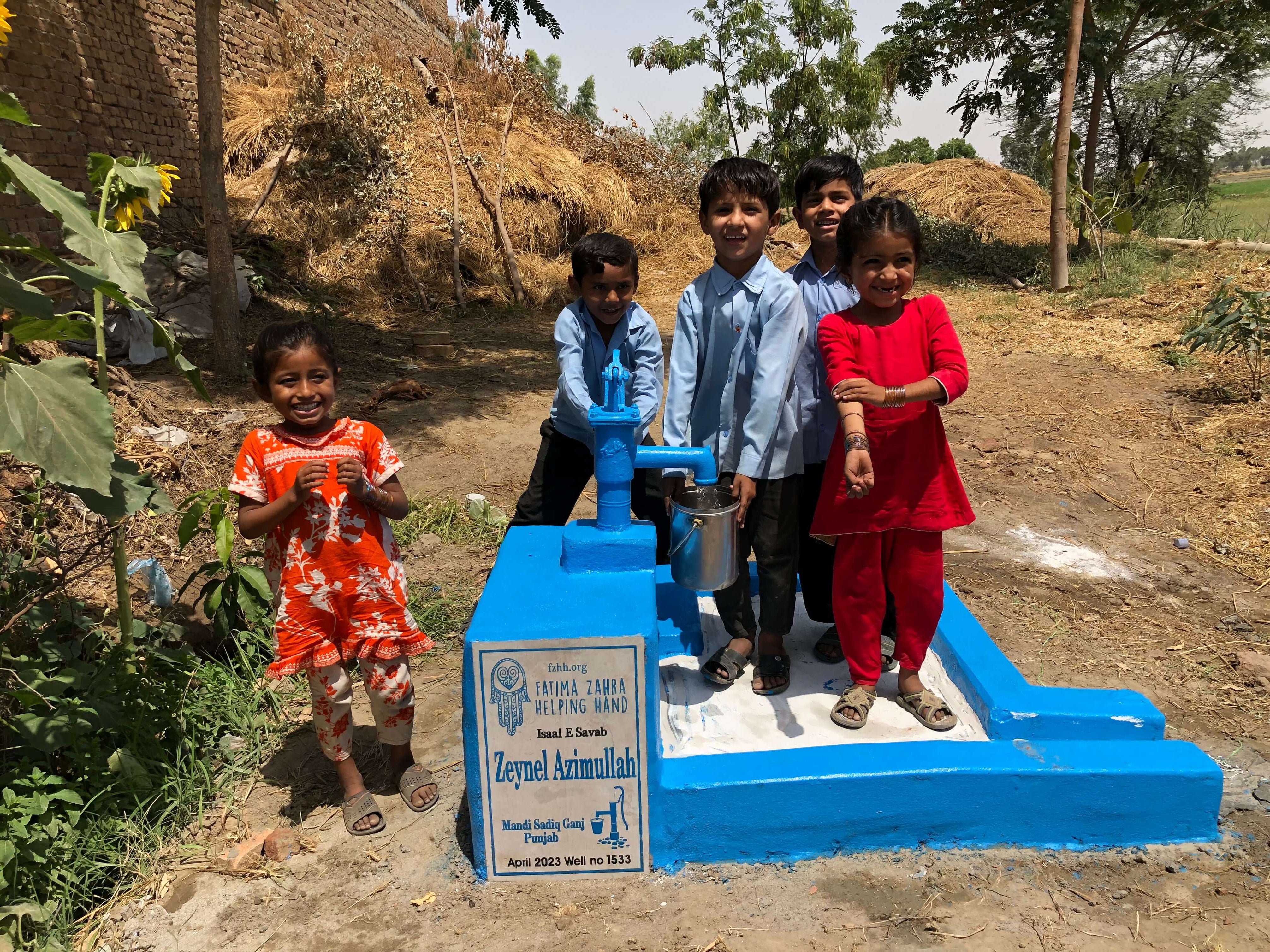 Punjab, Pakistan – Zeynel Azimullah – FZHH Water Well# 1533– USA FZHH ...