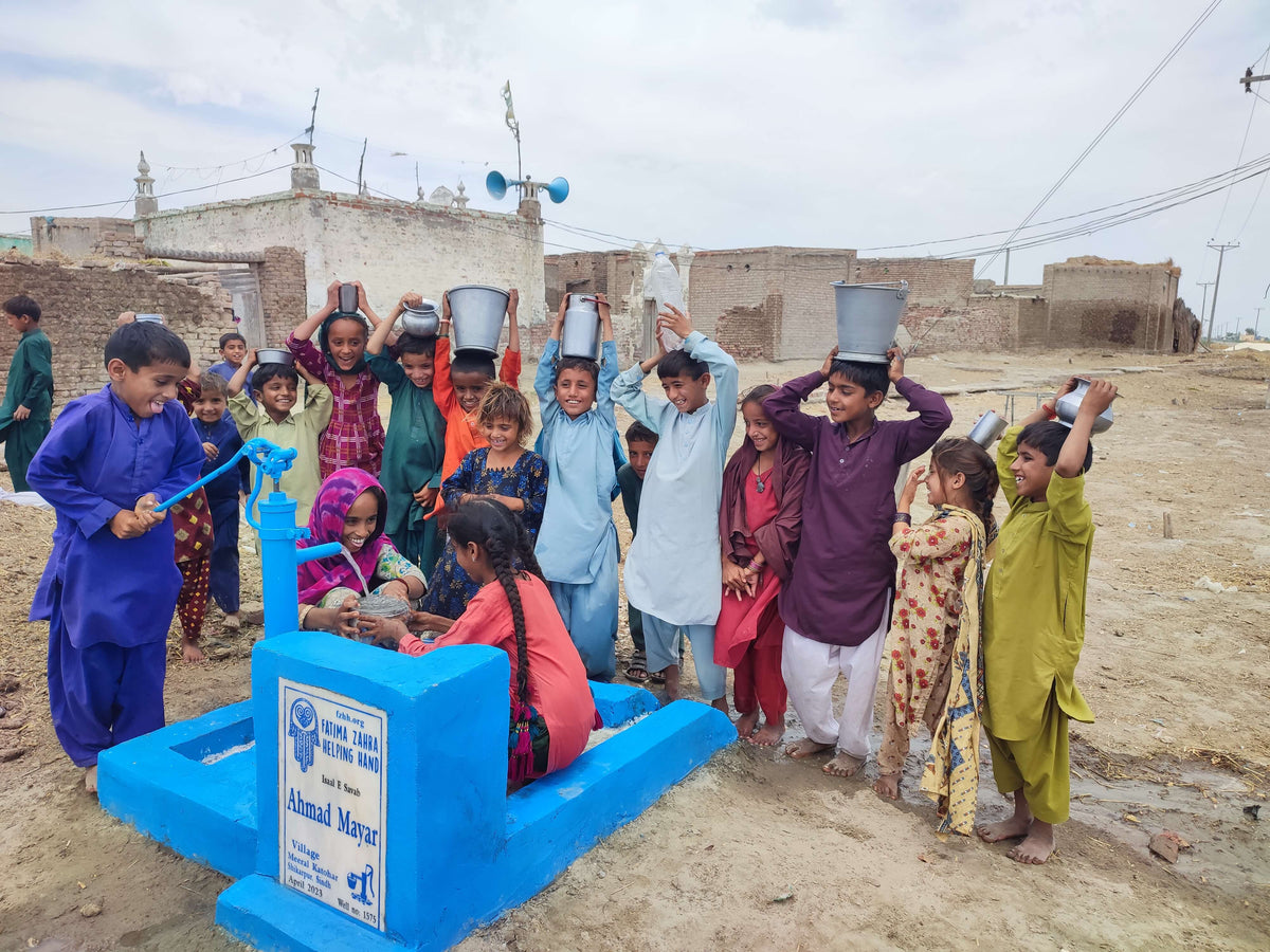 Sindh, Pakistan – Ahmad Mayar – FZHH Water Well# 1575– Muslim Charity ...