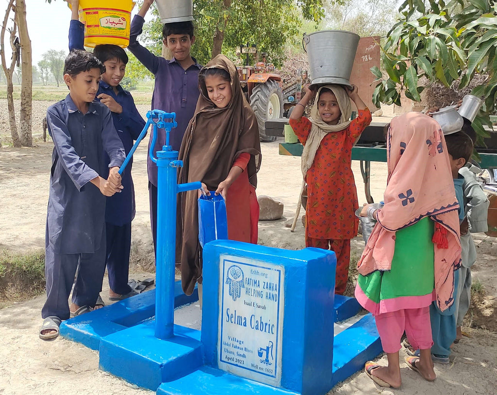Sindh, Pakistan – Selma Cabric – FZHH Water Well# 1652