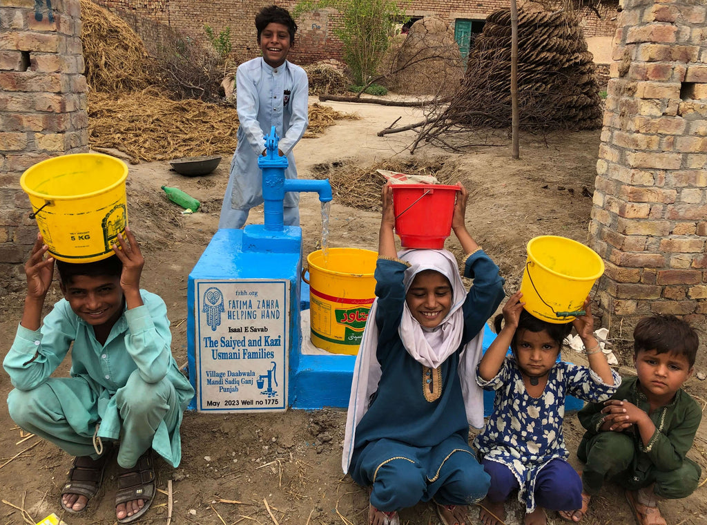 Punjab, Pakistan – The Saiyed and Kazi Usmani Families – FZHH Water Well# 1775