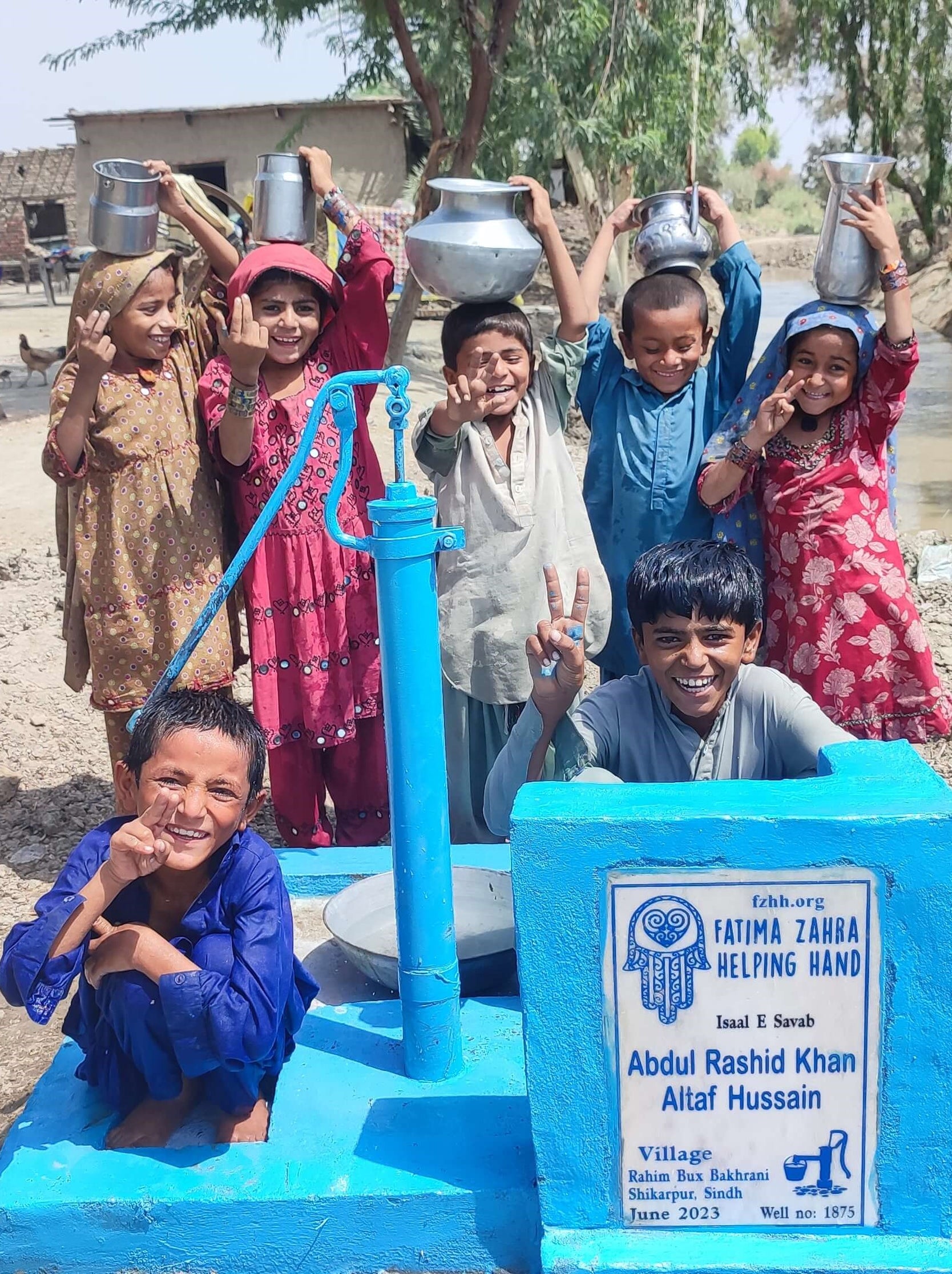 Pakistan Rashid Water Sindh, Pakistan – Abdul Rashid Khan Altaf Hussain – FZHH Water Well# 1 ...