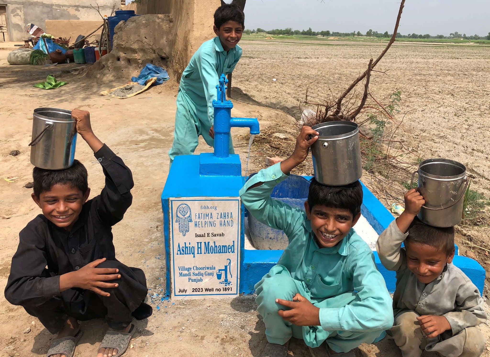 Punjab, Pakistan – Ashiq H Mohamed – FZHH Water Well# 1891– USA FZHH ...