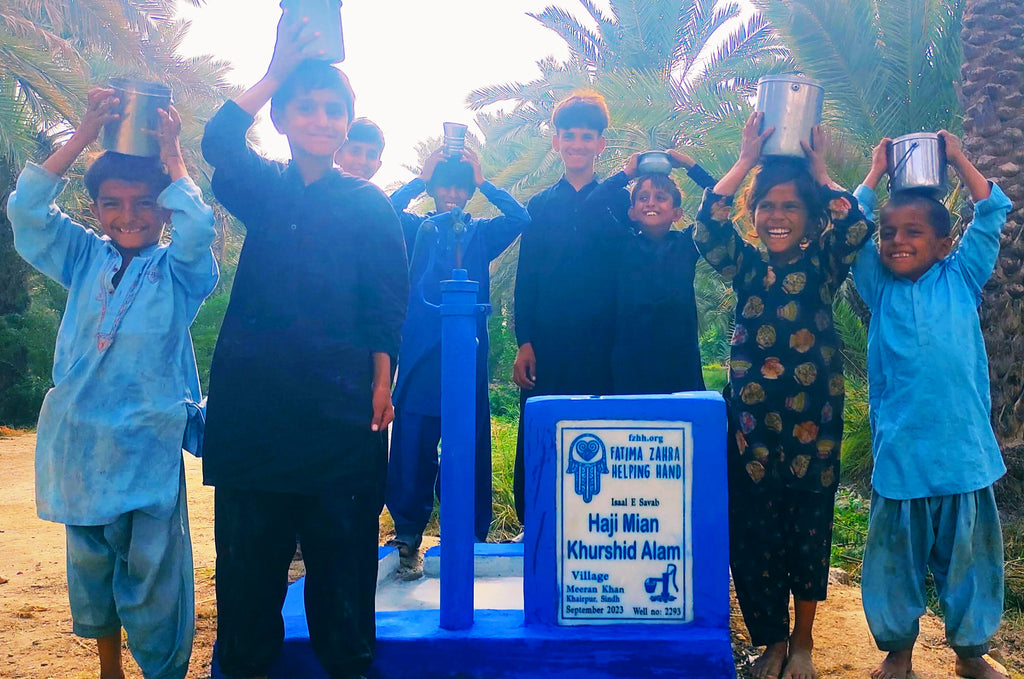 Sindh, Pakistan – Haji Mian Khurshid Alam – FZHH Water Well# 2293
