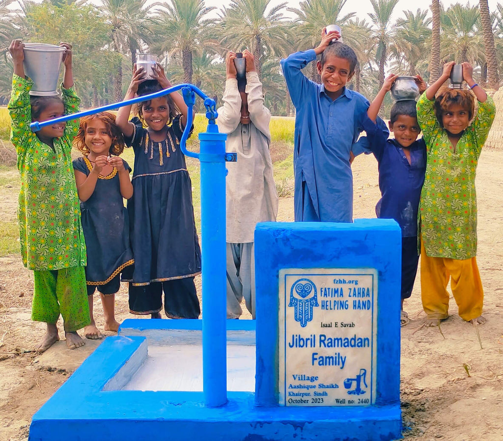 Sindh, Pakistan – Jibril Ramadan Family – FZHH Water Well# 2440