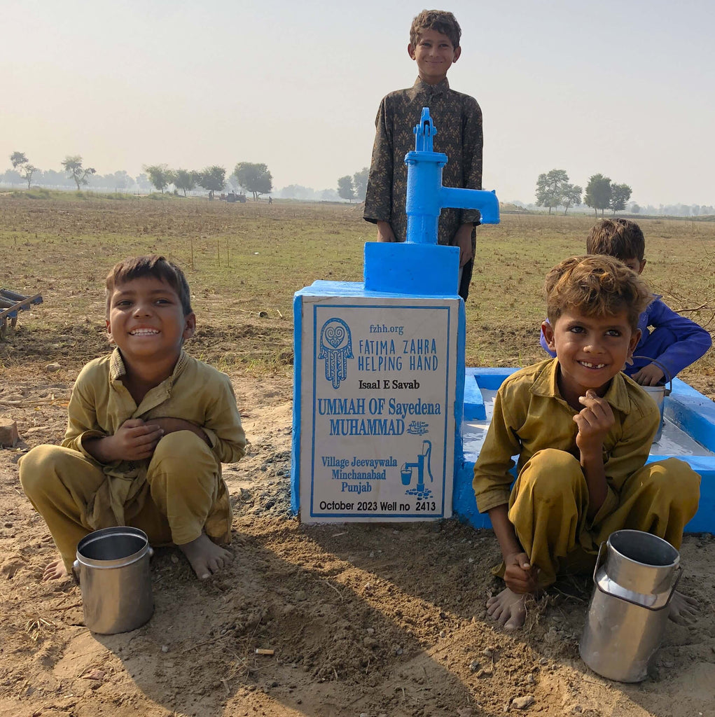 Punjab, Pakistan – UMMAH OF Sayedena MUHAMMAD ﷺ – FZHH Water Well# 2413