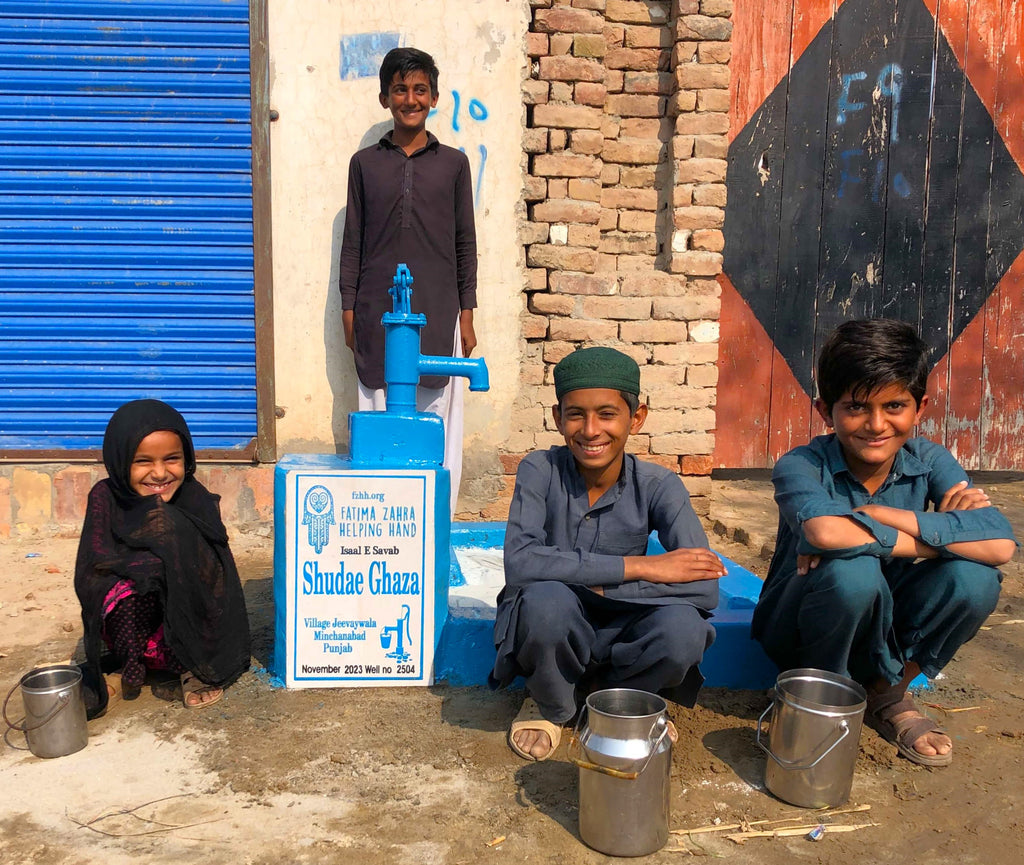 Punjab, Pakistan – Shudae Ghaza – FZHH Water Well# 2504