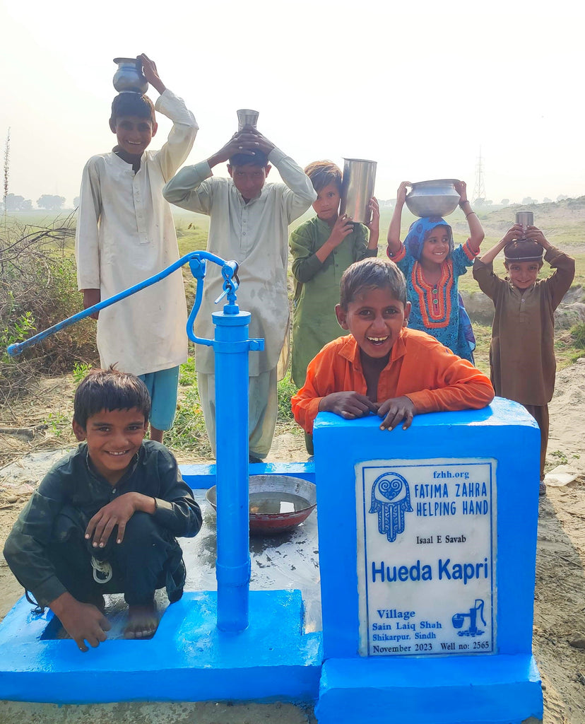 Sindh, Pakistan – Hueda Kapri – FZHH Water Well# 2565