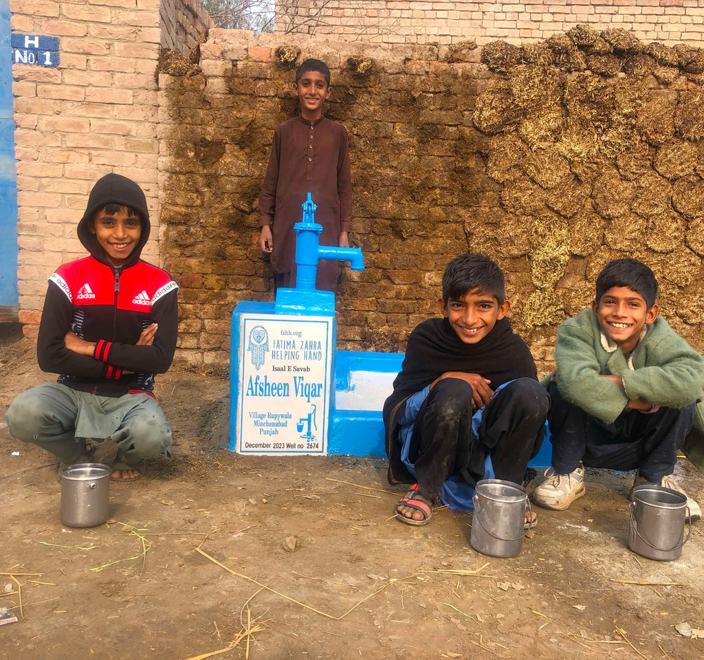 Punjab, Pakistan – Afsheen Viqar – FZHH Water Well# 2674