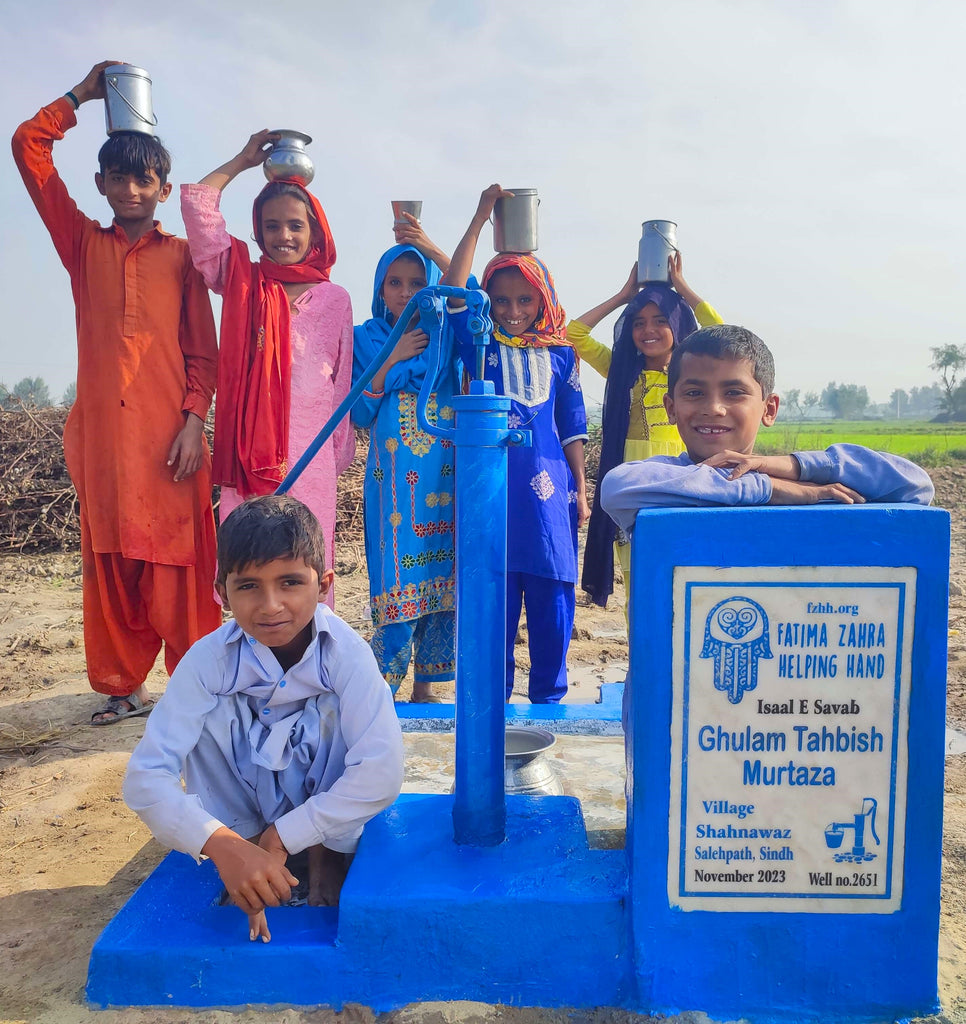 Sindh, Pakistan – Ghulam Tahbish Murtaza – FZHH Water Well# 2651