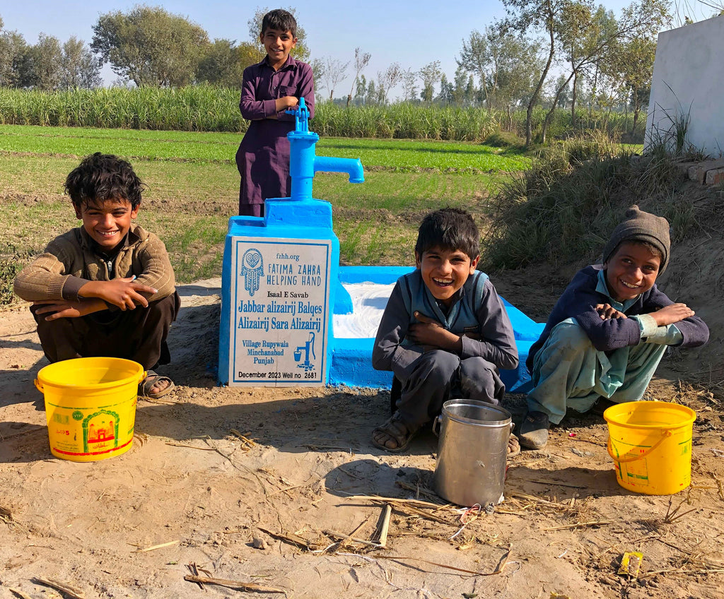 Punjab, Pakistan – Jabbar alizairij Balqes Alizairij Sara Alizairij – FZHH Water Well# 2681