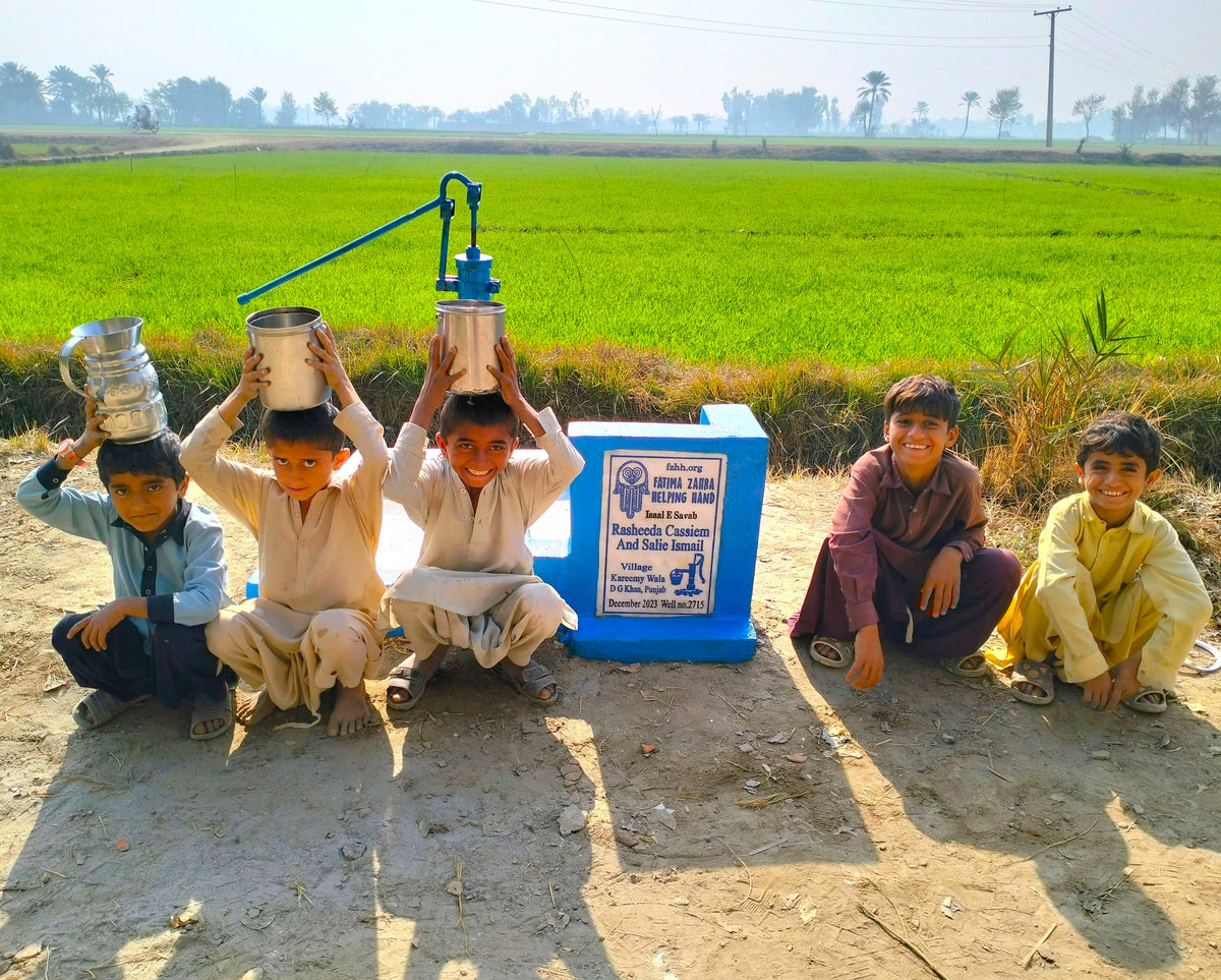 Punjab, Pakistan – Rasheeda Cassiem and Salie Ismail – FZHH Water Well ...