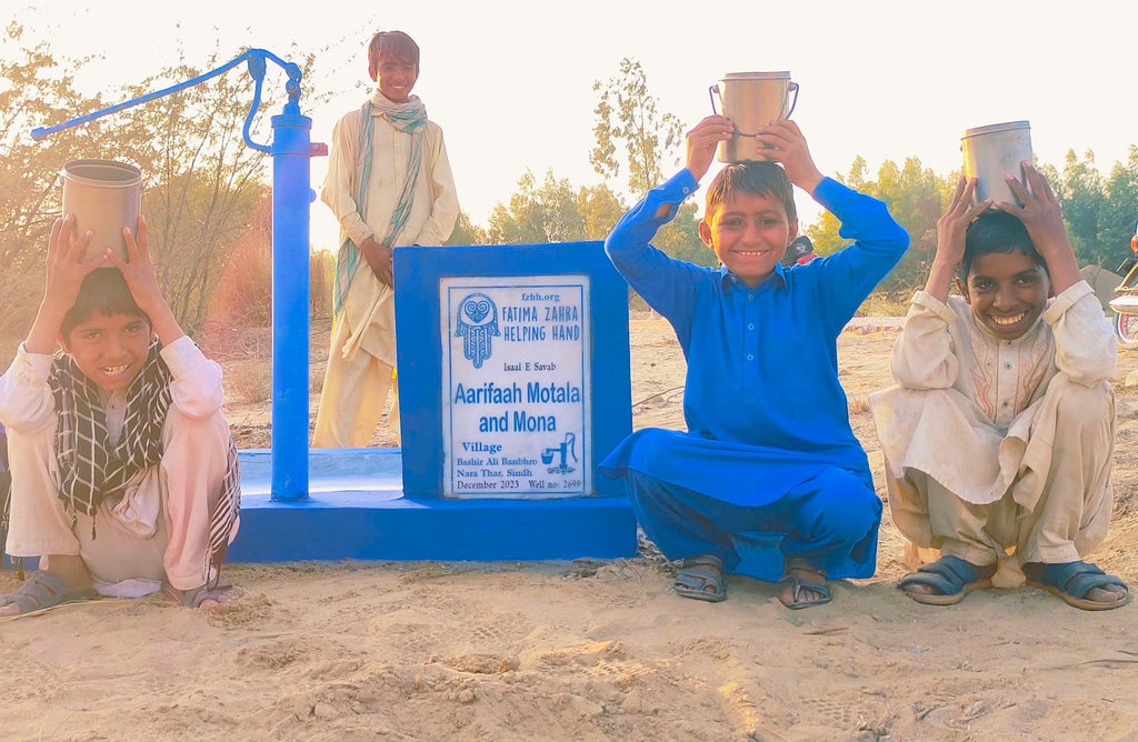 Sindh, Pakistan – Aarifaah Motala And Mona – FZHH Water Well# 2699