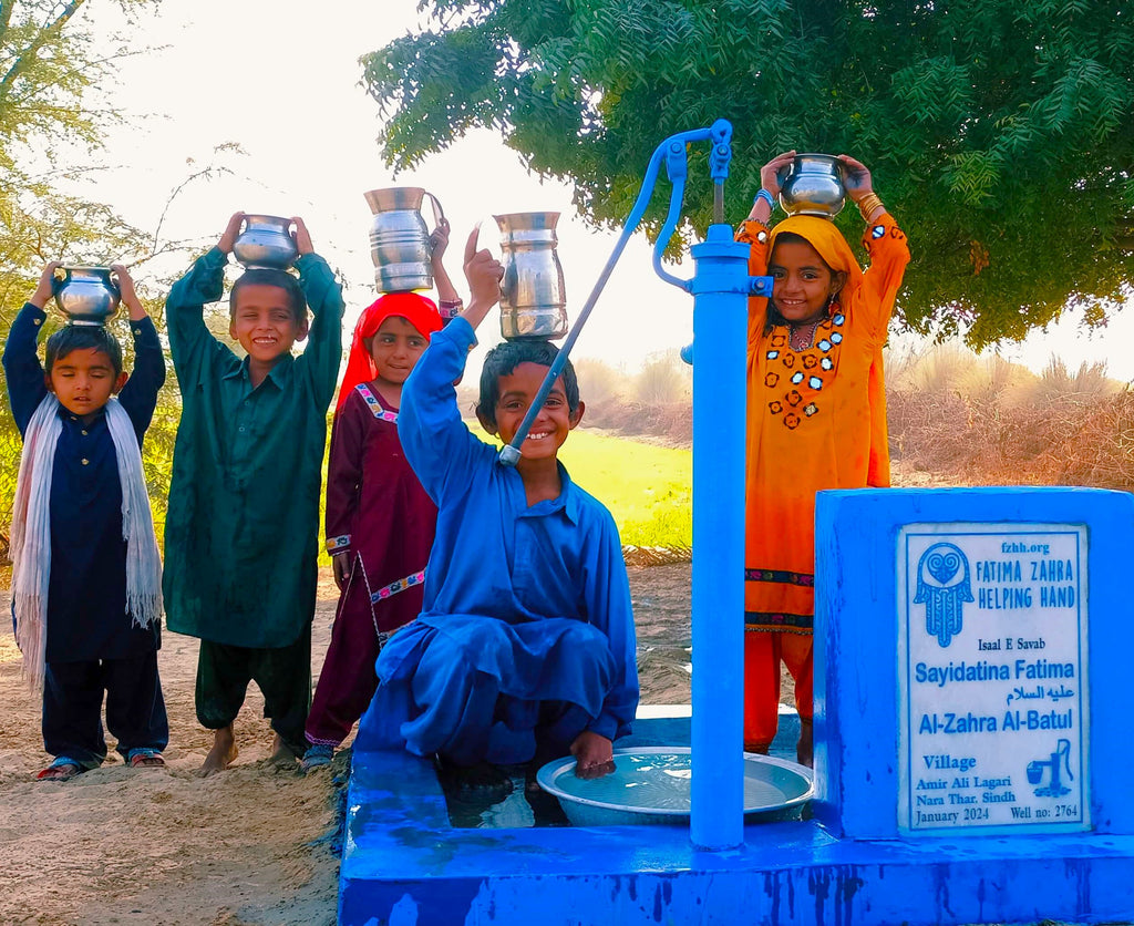 Sindh, Pakistan – Sayidatina Fatima Al-Zahra Al-Batul AS – FZHH Water Well# 2764