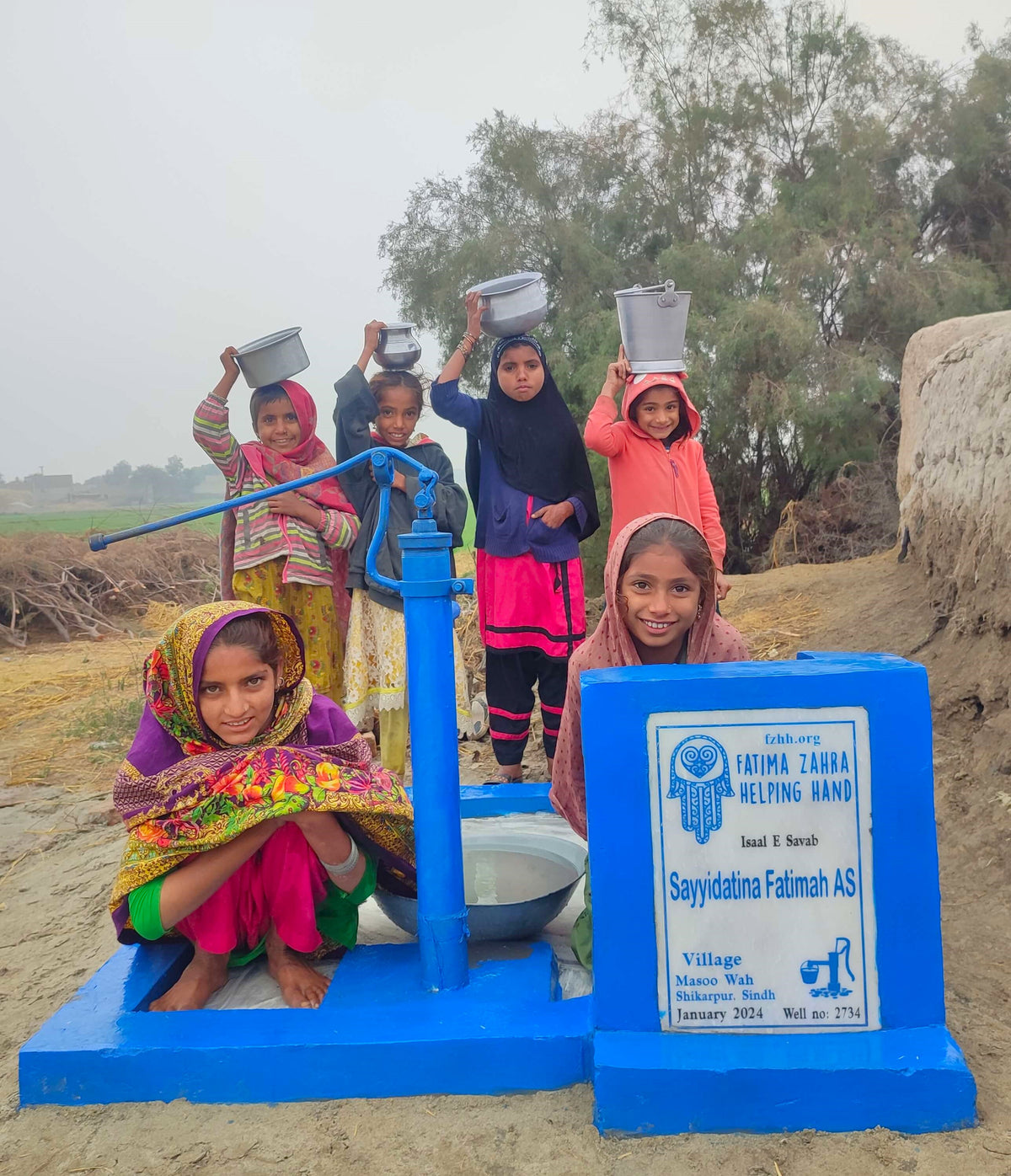 Sindh, Pakistan – Sayyidatina Fatimah AS – FZHH Water Well# 2734– USA ...