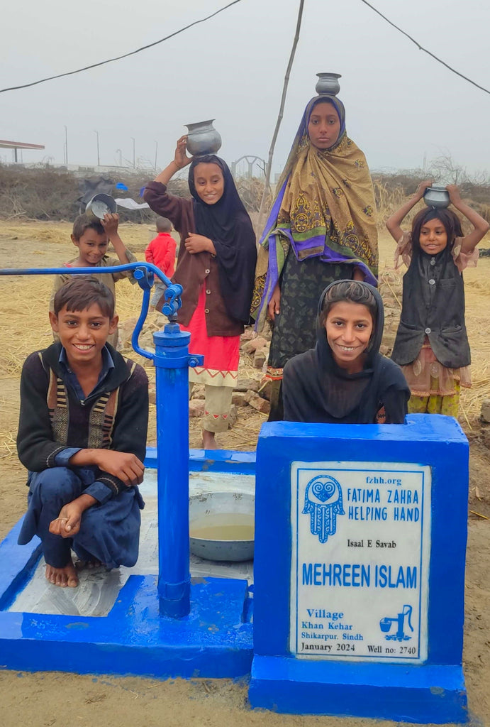 Sindh, Pakistan – MEHREEN ISLAM – FZHH Water Well# 2740