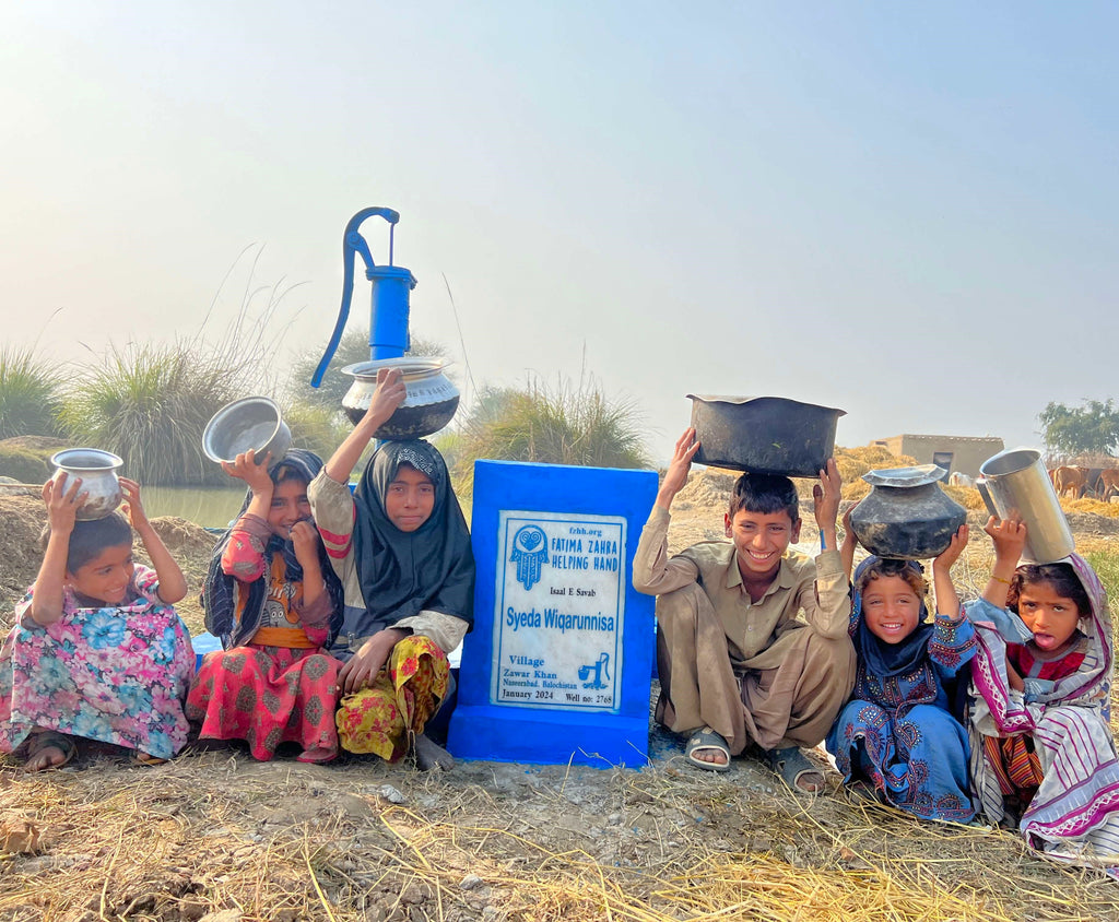 Balochistan, Pakistan – Syeda Wiqarunnisa – FZHH Water Well# 2768