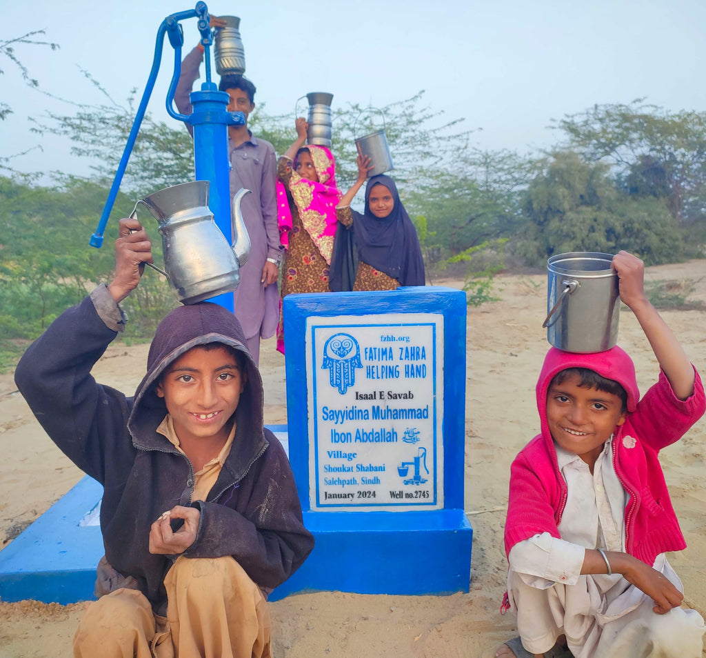 Sindh, Pakistan – Sayyidina Muhammad Ibon Abdallah SAW – FZHH Water Well# 2745