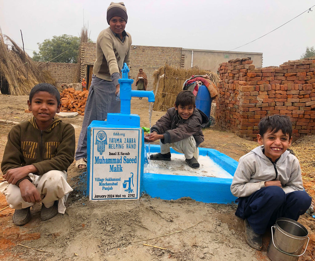 Punjab, Pakistan – Muhammad Saeed Malik – FZHH Water Well# 2792
