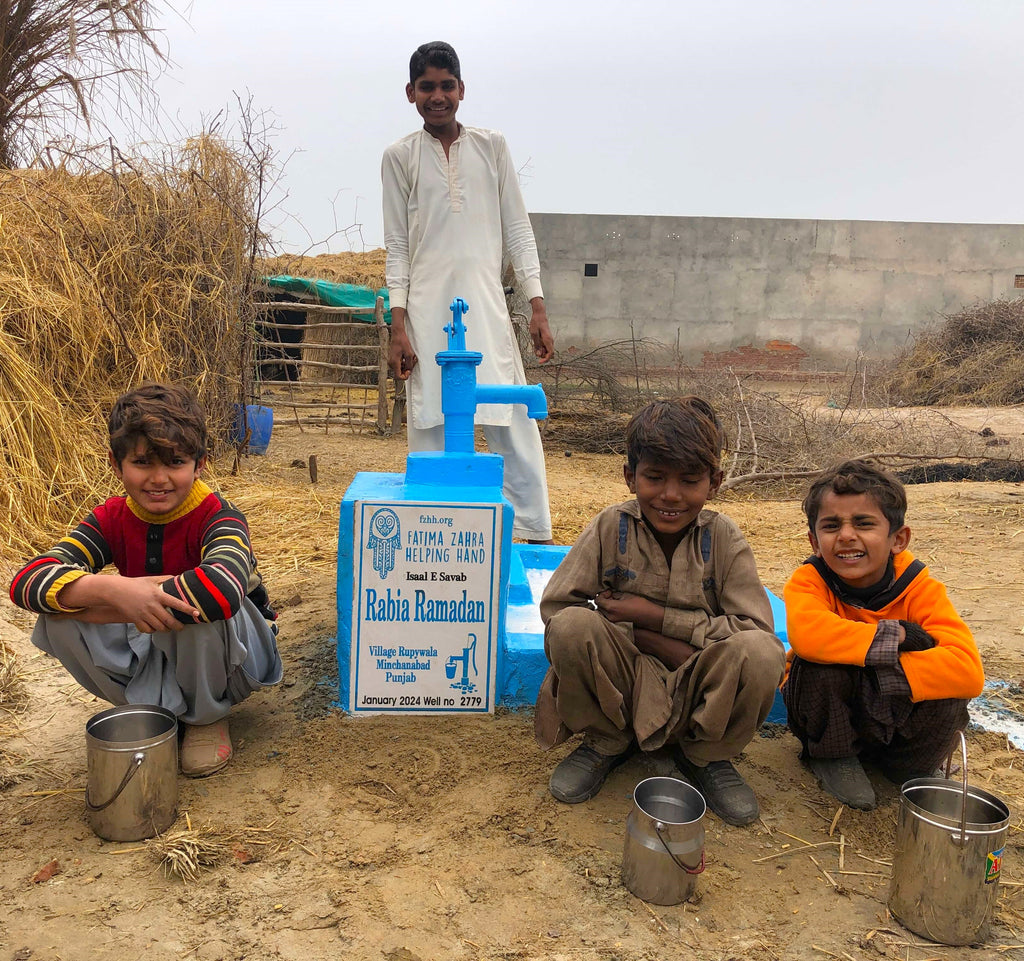 Punjab, Pakistan – Rabia Ramadan – FZHH Water Well# 2779
