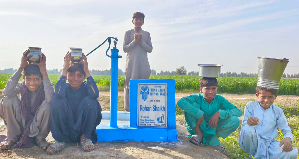Sindh, Pakistan – Rohan Shaikh – FZHH Water Well# 2987