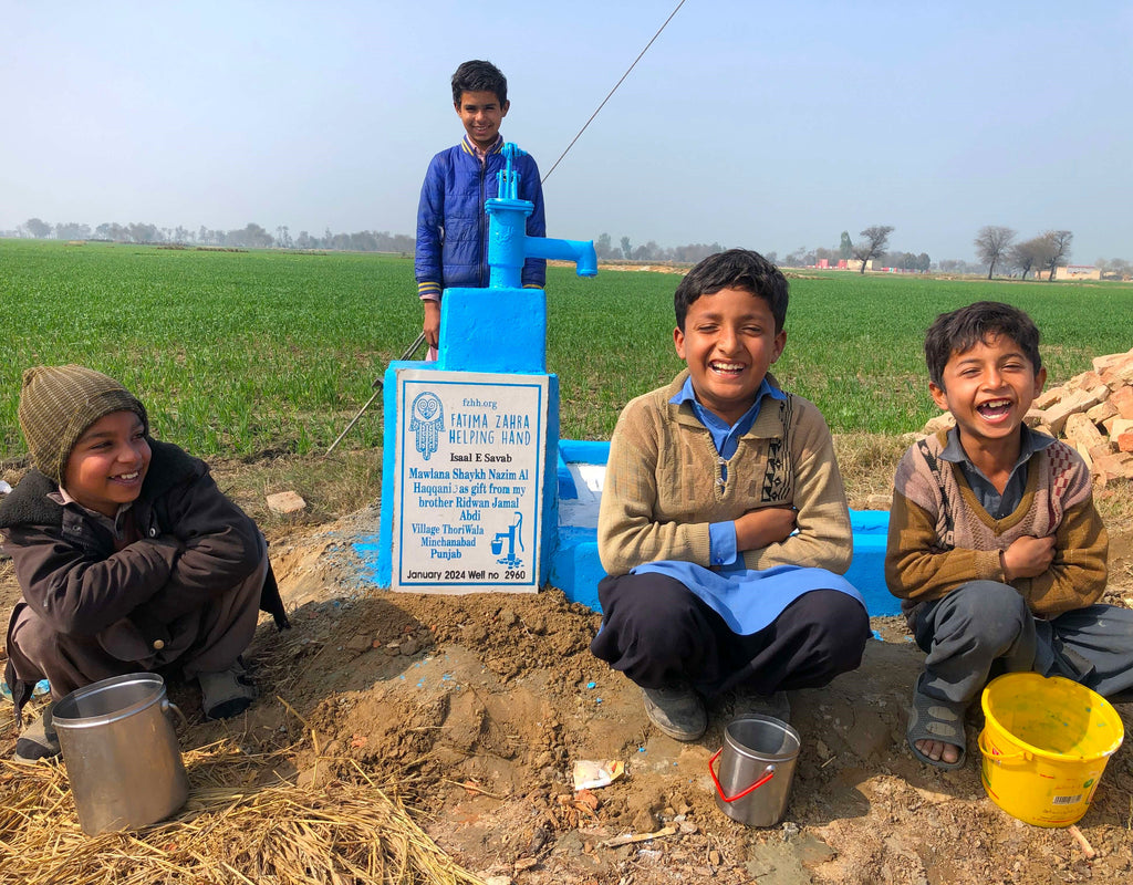 Punjab, Pakistan – Mawlana Shaykh Nazim Al Haqqani ق as gift from my brother Ridwan Jamal Abdi – FZHH Water Well# 2960