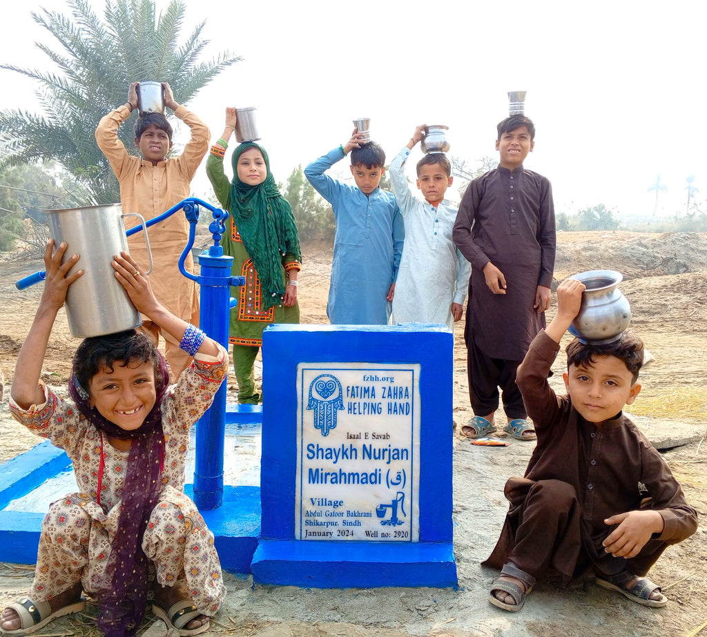 Sindh, Pakistan – Shaykh Nurjan Mirahmadi – FZHH Water Well# 2920