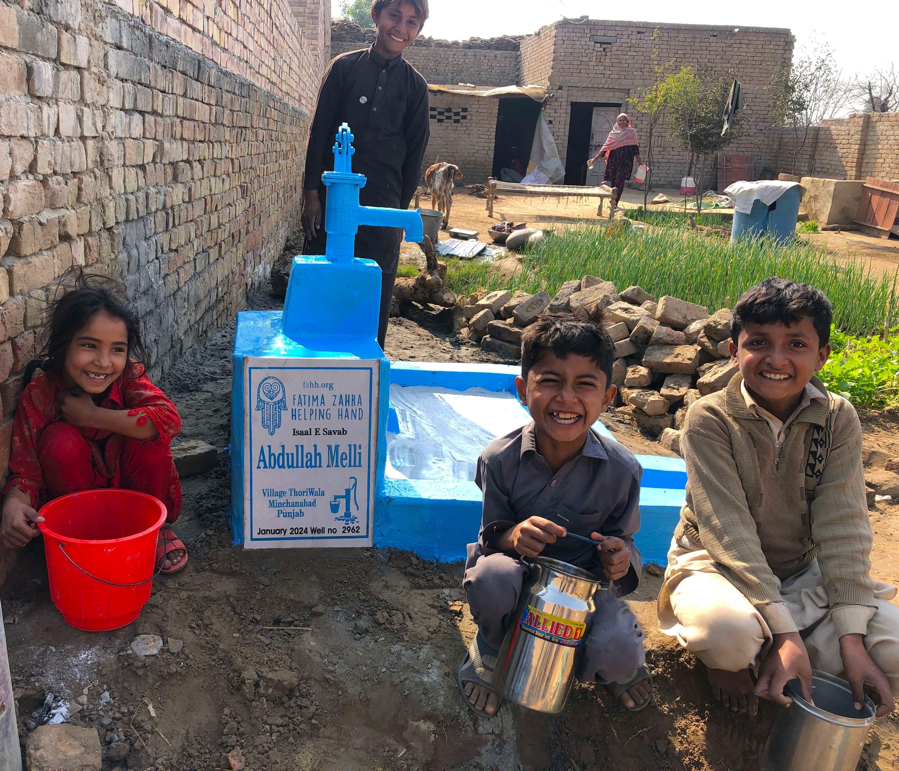 Punjab, Pakistan – Abdullah Melli – FZHH Water Well# 2962– USA FZHH ...