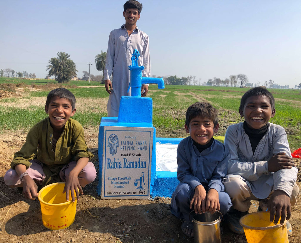 Punjab, Pakistan – Rabia Ramadan – FZHH Water Well# 2966