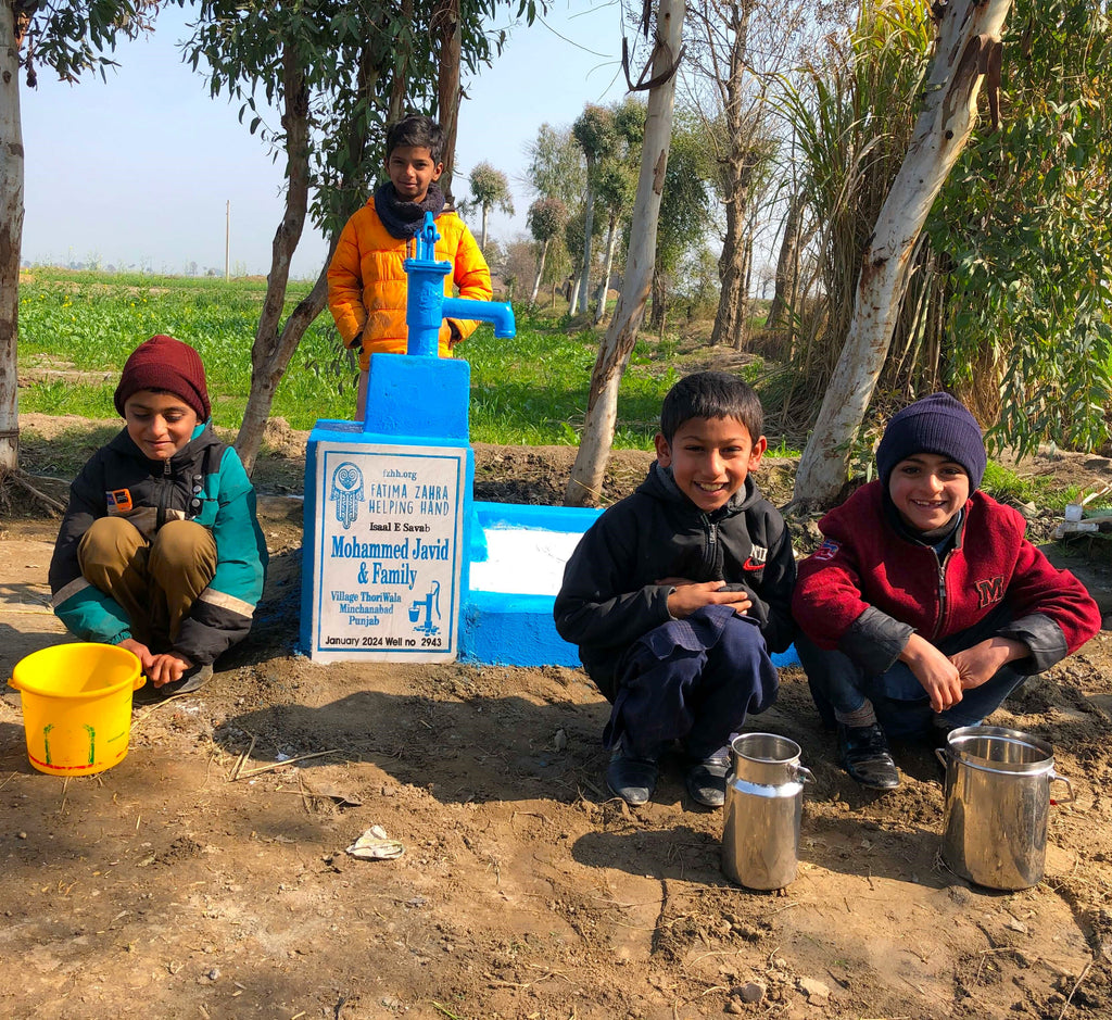 Punjab, Pakistan – Mohammed Javid & Family – FZHH Water Well# 2943
