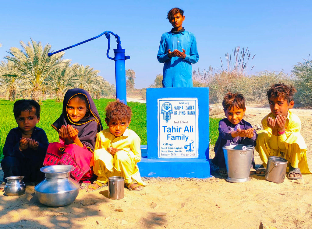 Sindh, Pakistan – Tahir Ali Family – FZHH Water Well# 2825