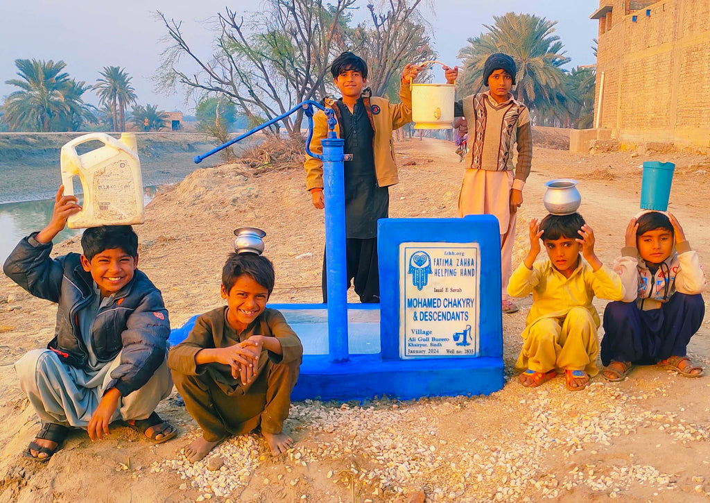 Sindh, Pakistan – MOHAMED CHAKYRY & DESCENDANTS – FZHH Water Well# 2835