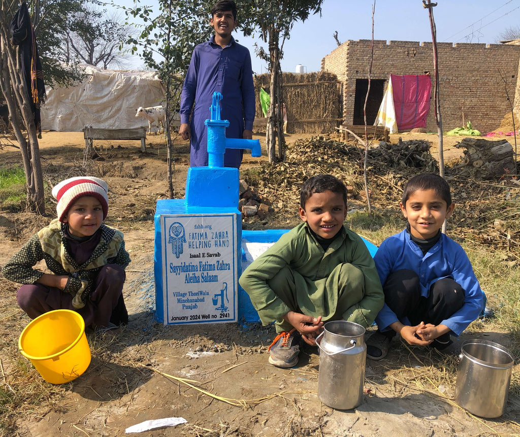 Punjab, Pakistan – Sayyidatina Fatima Zahra Aleiha Salaam – FZHH Water Well# 2941