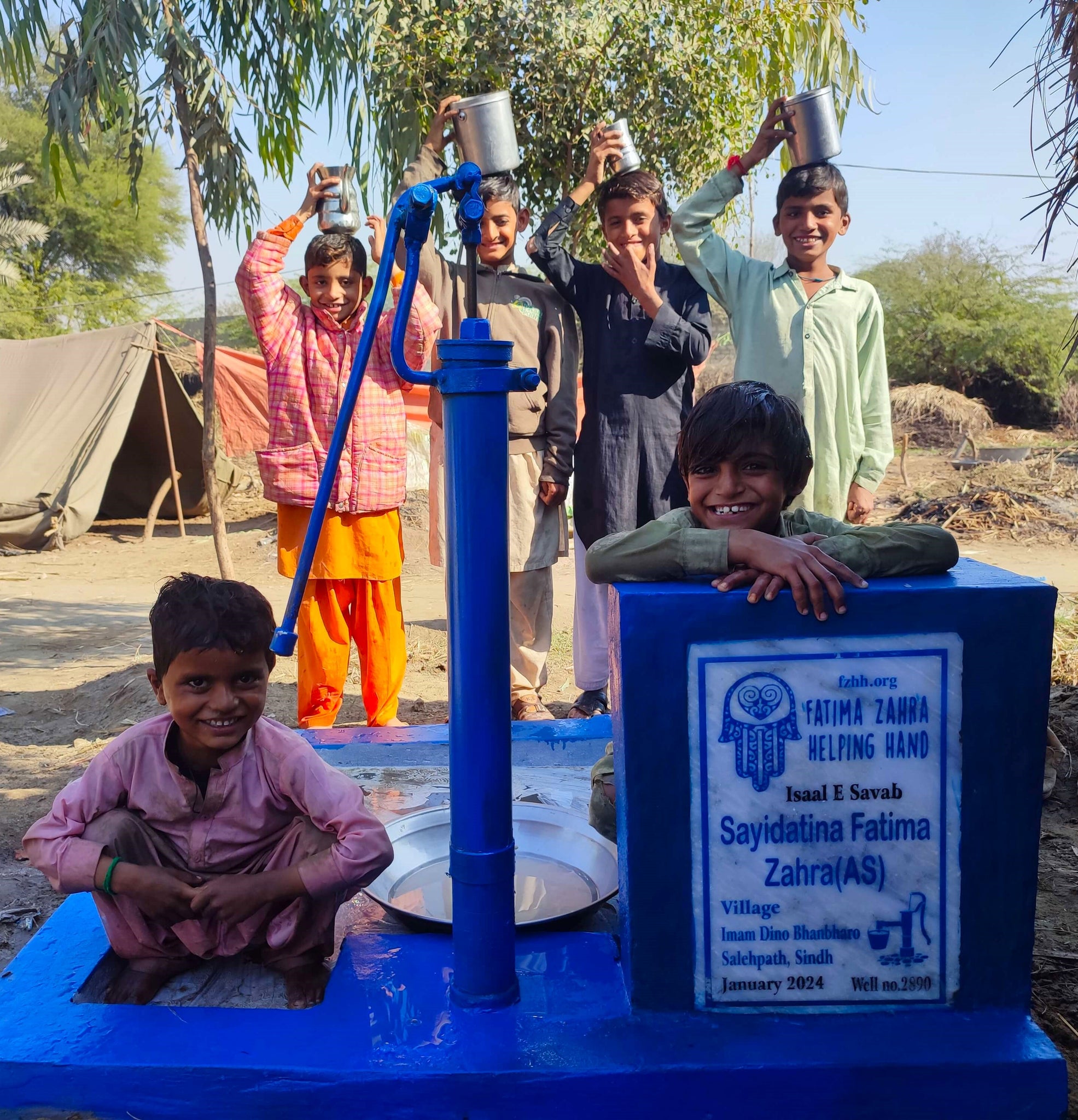 Sindh, Pakistan – Sayidatina Fatima Zahra (AS) – FZHH Water Well# 2890 ...