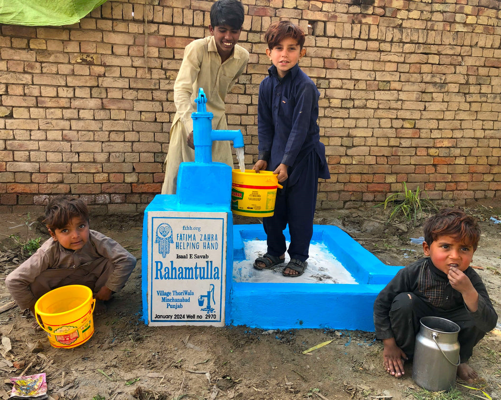 Punjab, Pakistan – Rahamtulla – FZHH Water Well# 2970