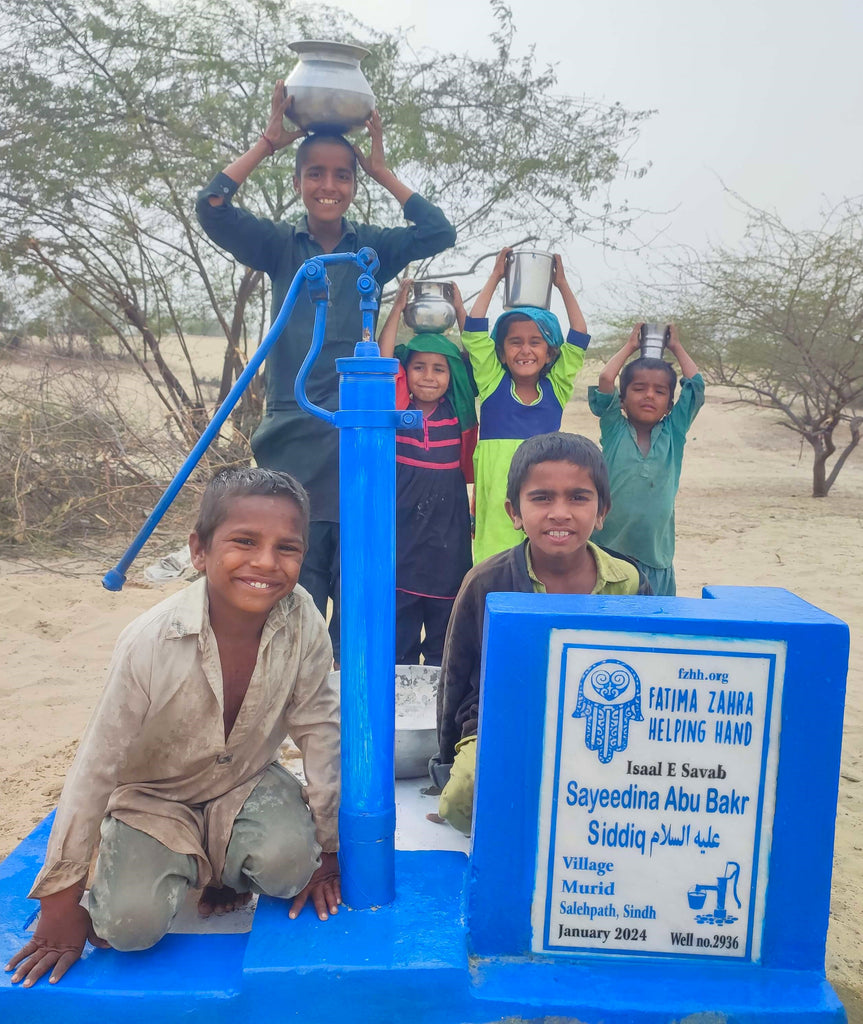 Sindh, Pakistan – Sayeedina Abu Bakr Siddiq AS – FZHH Water Well# 2936