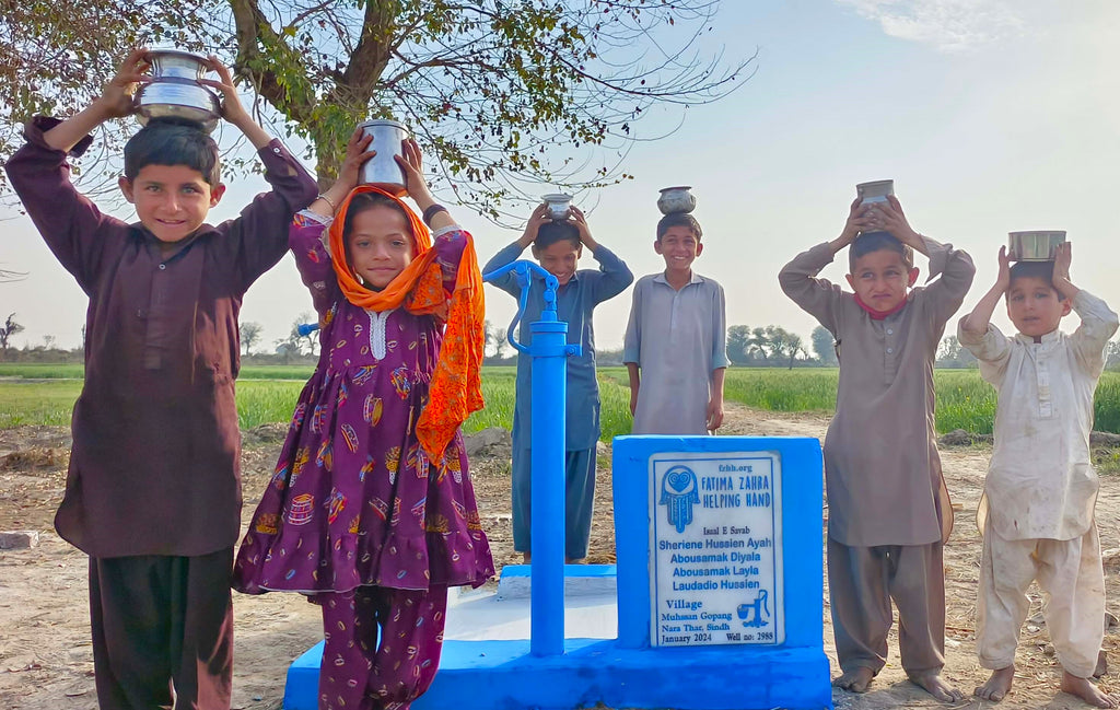 Sindh, Pakistan – Sheriene Hussien Ayah Abousamak Diyala Abousamak Layla Laudadio Hussien – FZHH Water Well# 2988