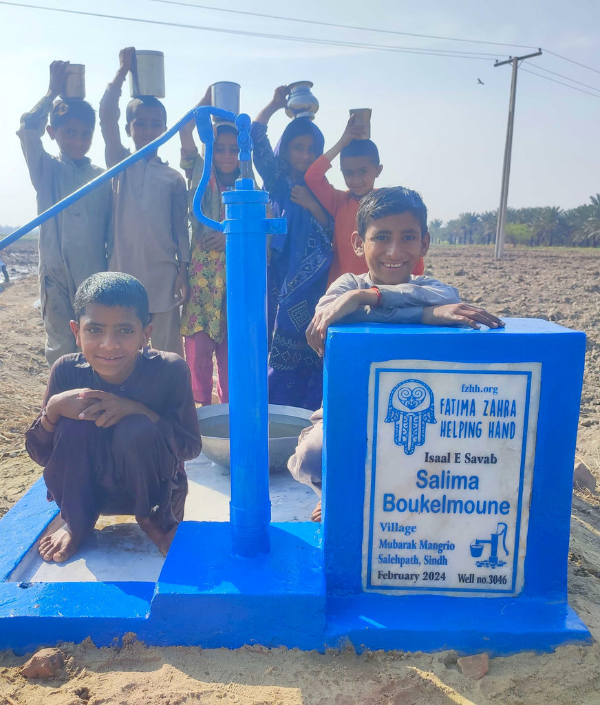 Sindh, Pakistan – Salima Boukelmoune – FZHH Water Well# 3046