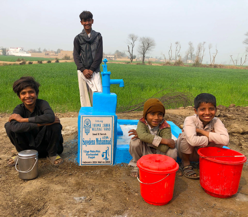 Punjab, Pakistan – Sayedena Muhammad ﷺ – FZHH Water Well# 3055