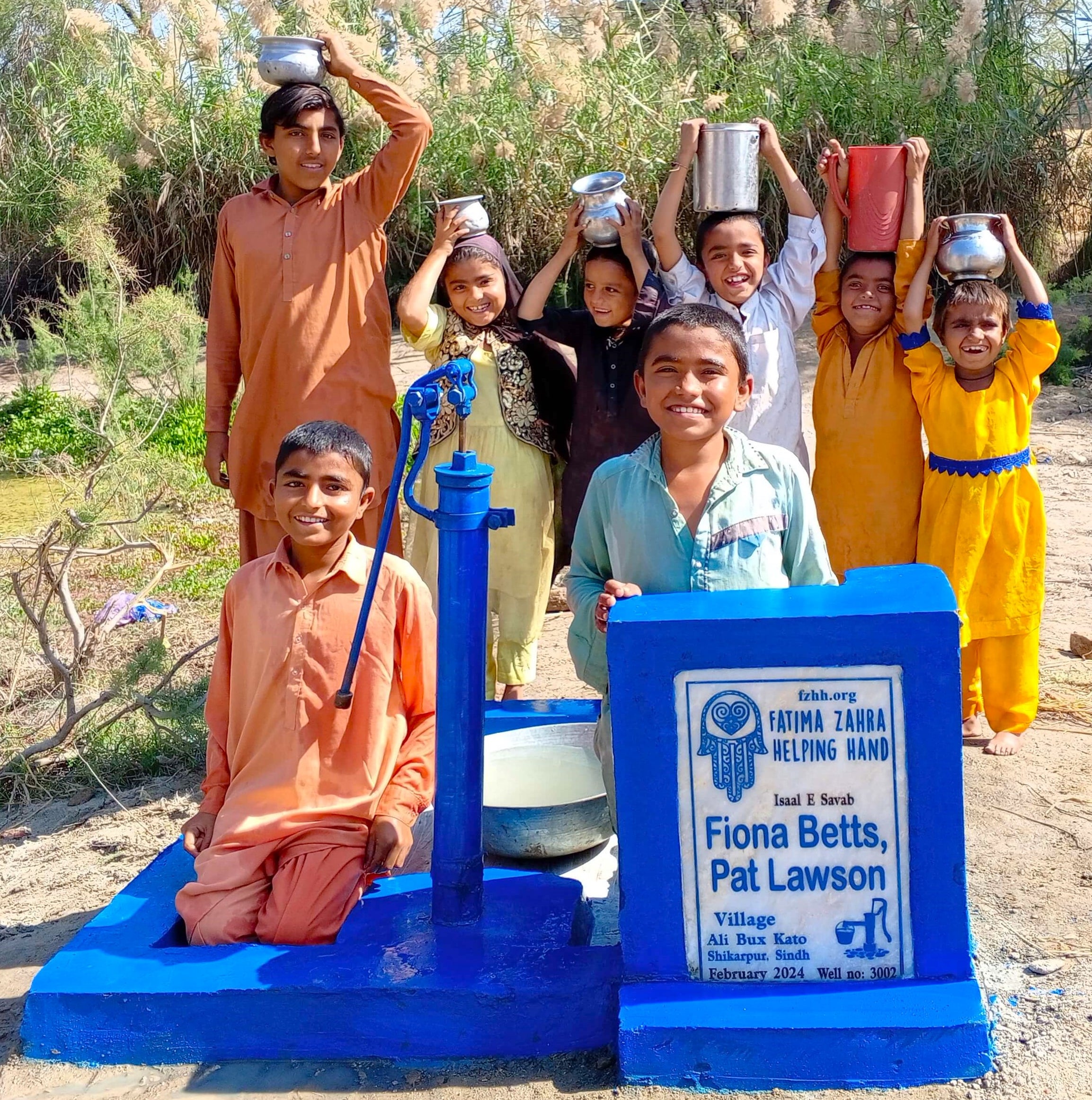 Sindh, Pakistan – Fiona Betts, Pat Lawson – FZHH Water Well# 3002– USA ...