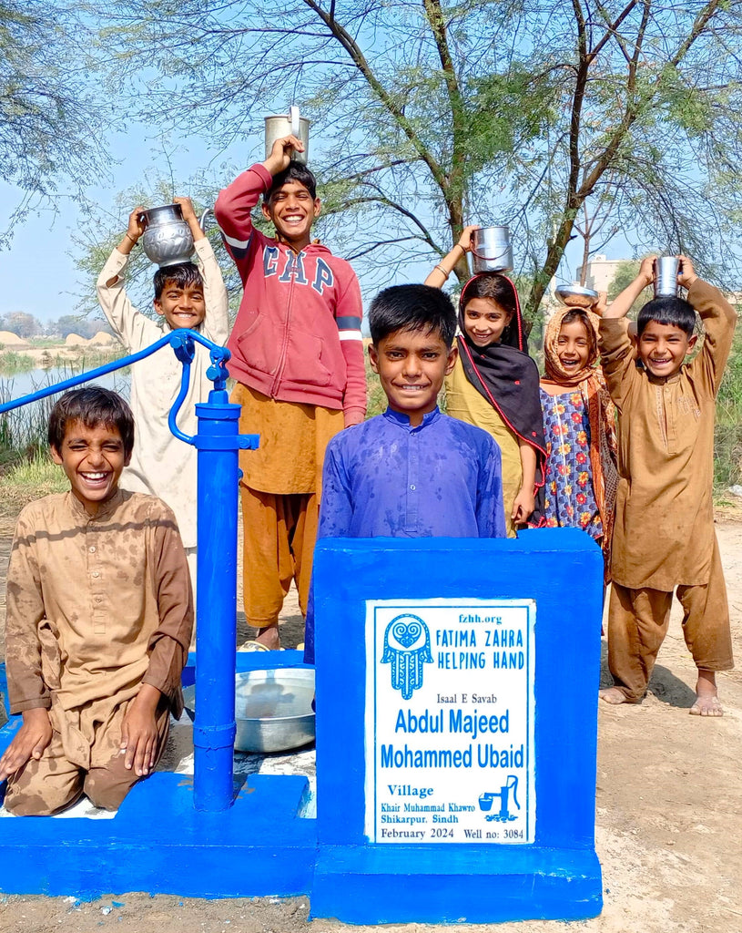 Sindh, Pakistan – Abdul Majeed Mohammed Ubaid – FZHH Water Well# 3084