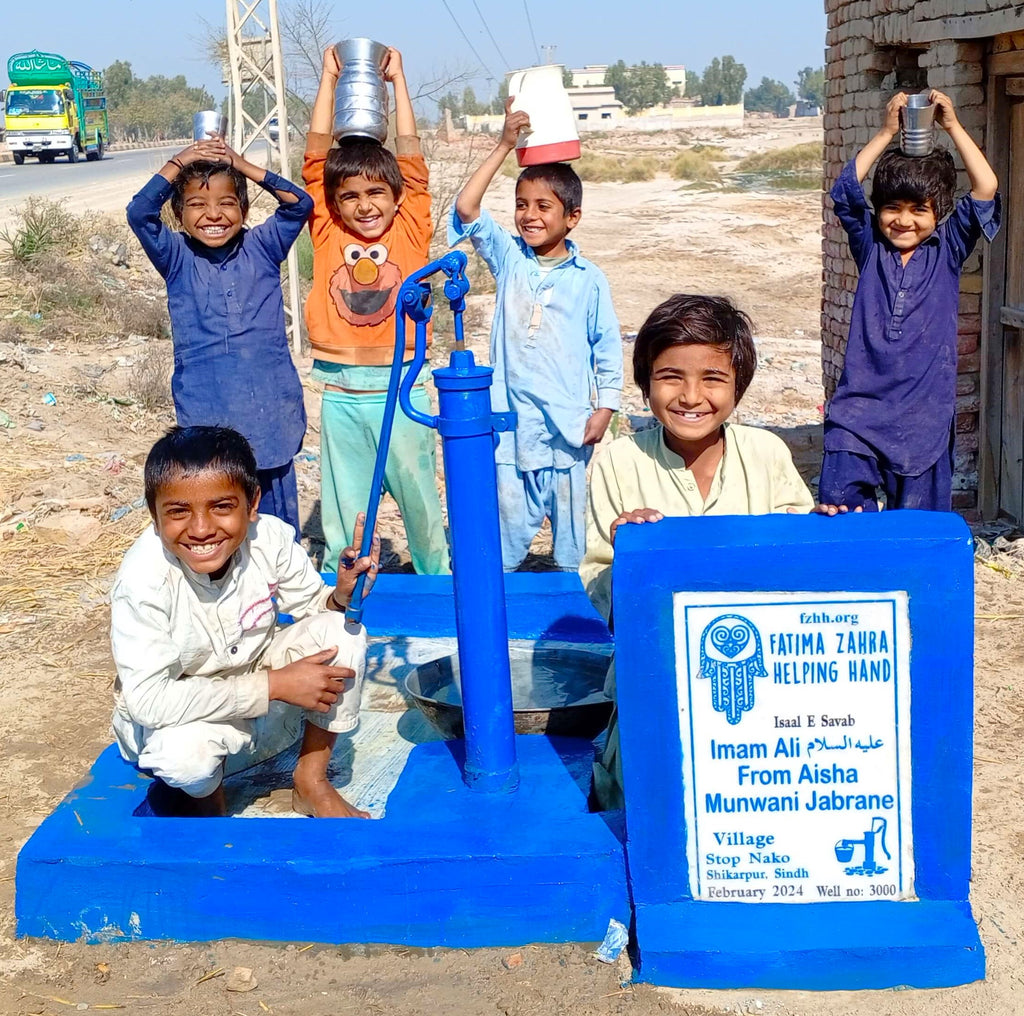 Sindh, Pakistan – Imam Ali AS from Aisha Munwani Jabrane – FZHH Water Well# 3000